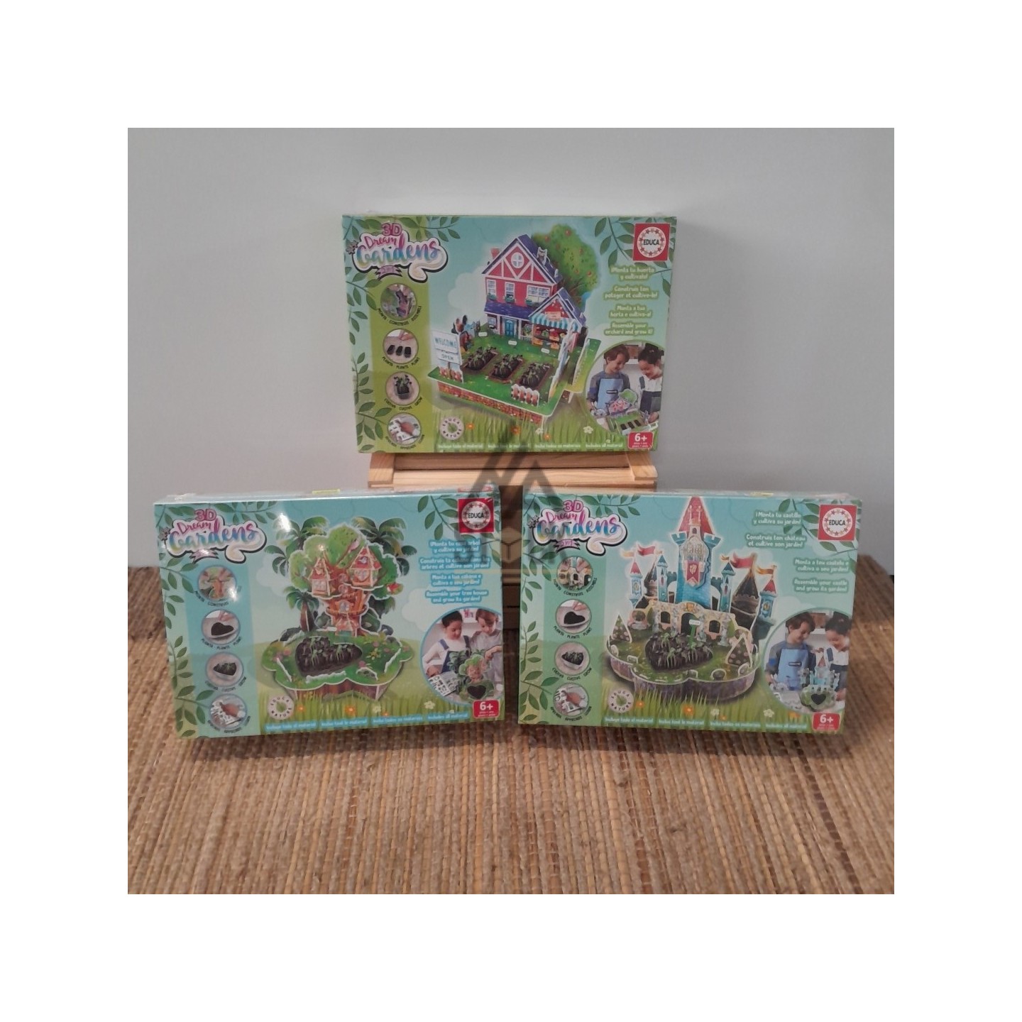 3D DREAM GARDENS - 8 pièces