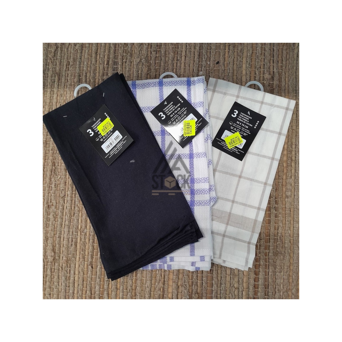 Torchons - 50 paquets