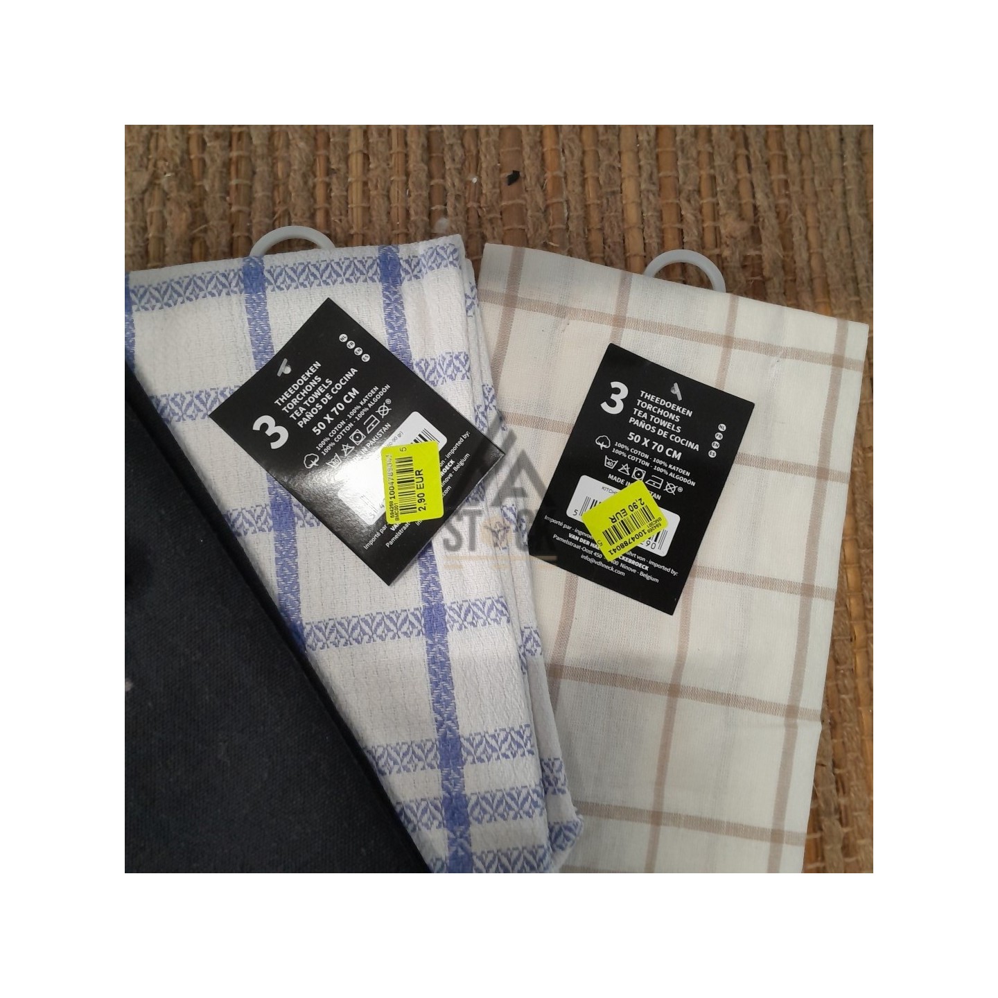 Torchons - 50 paquets