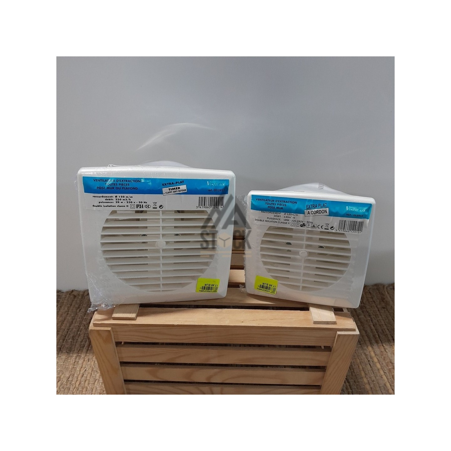 Ventilateur d'extraction - 20 pièces