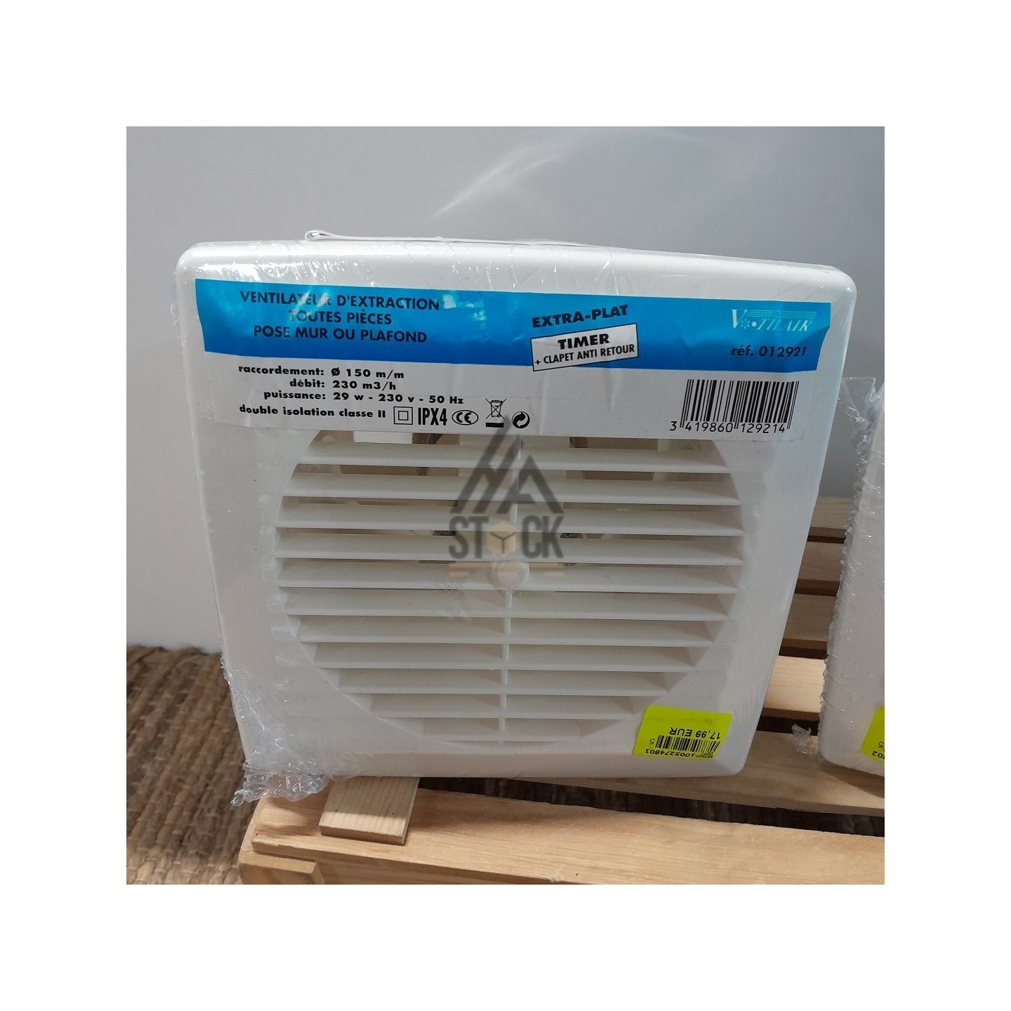 Ventilateur d'extraction - 20 pièces