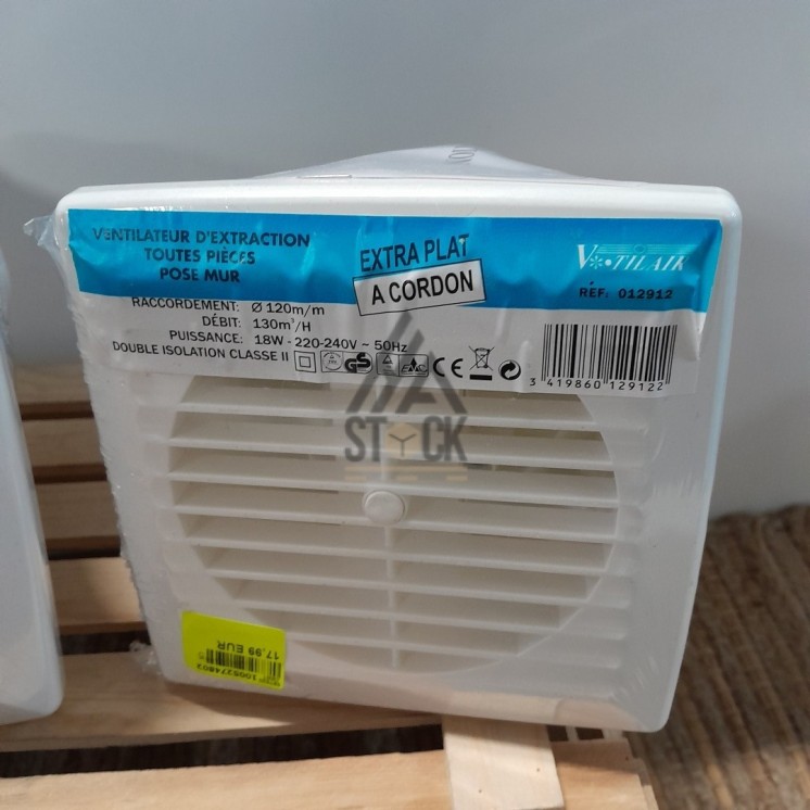 Ventilateur d'extraction - 20 pièces