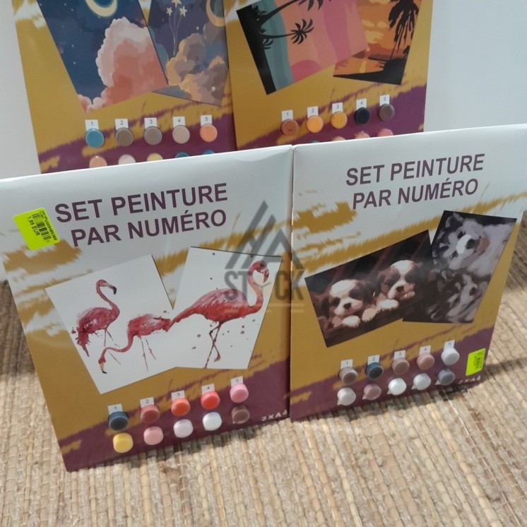 Peinture par numéro - 50 pièces