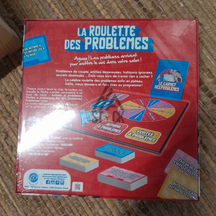 La roulette des problèmes - 25 pièces