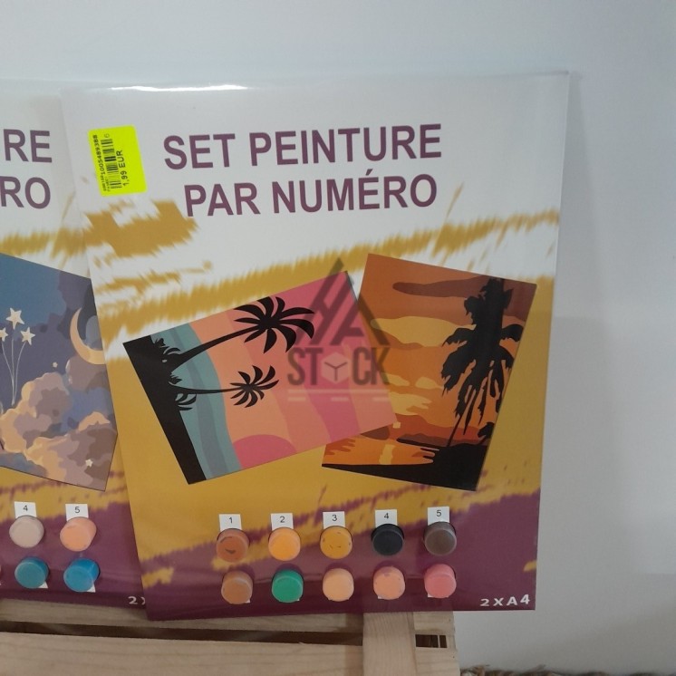 Peinture par numéro - 50 pièces