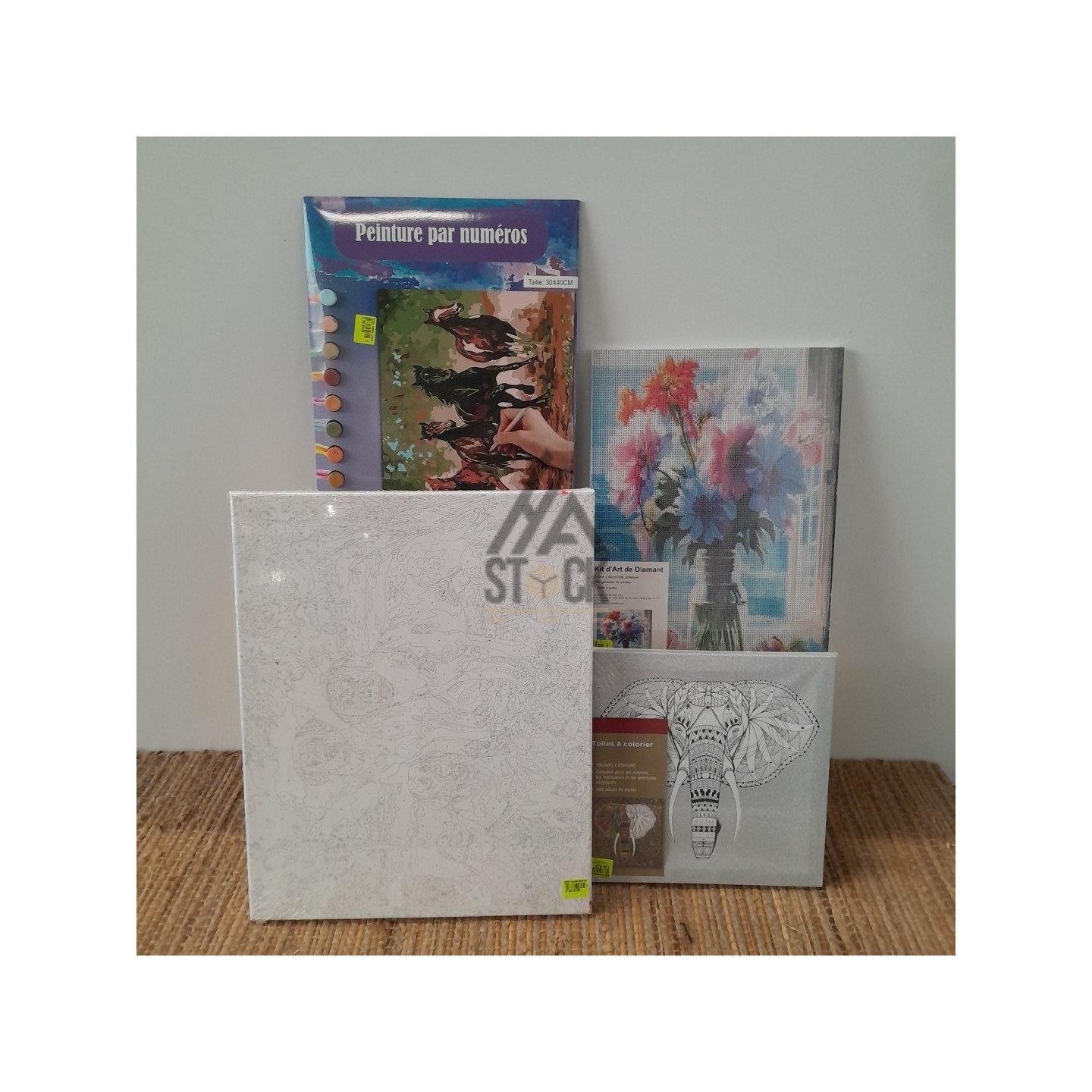 Peinture par numéro - 40 pièces