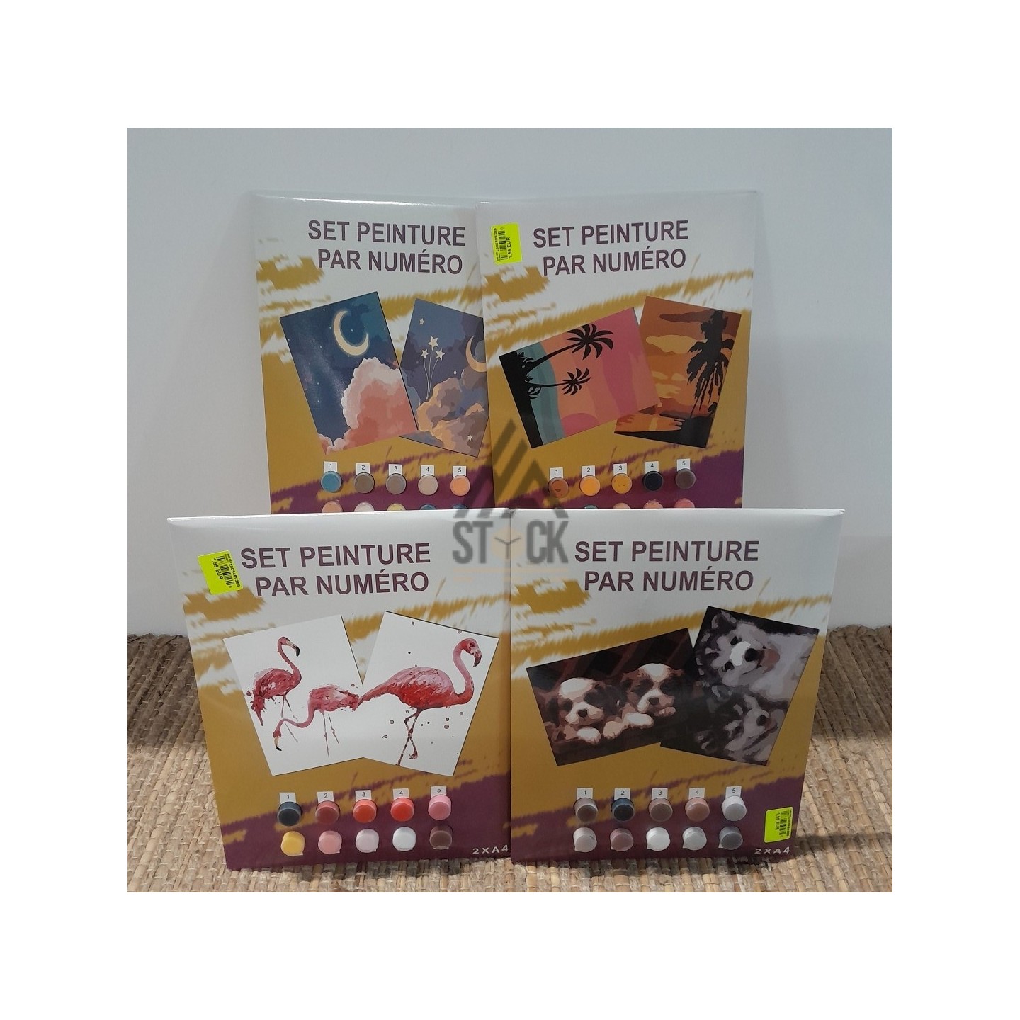 Peinture par numéro - 50 pièces