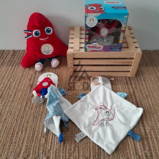 Peluche mascotte PARIS 2024 - 48 pièces