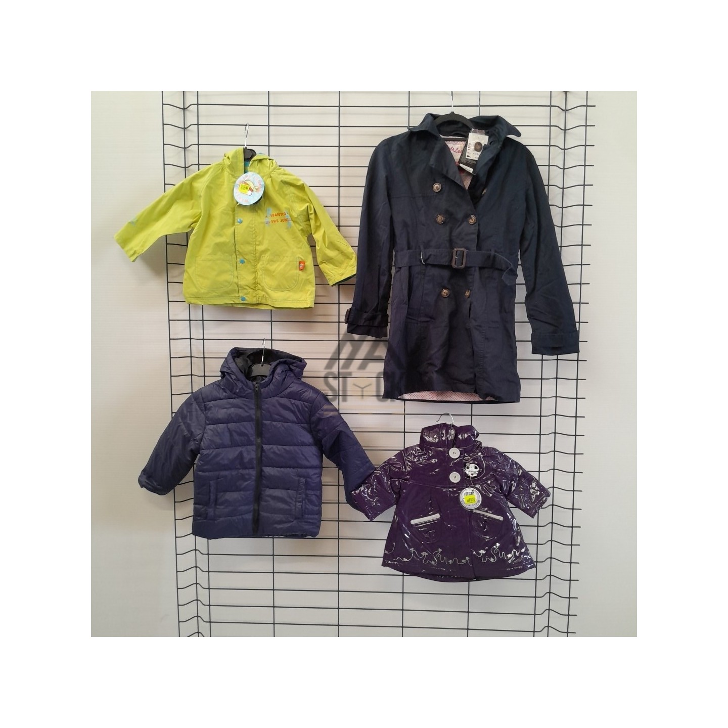 MANTEAUX enfants - 30 pièces