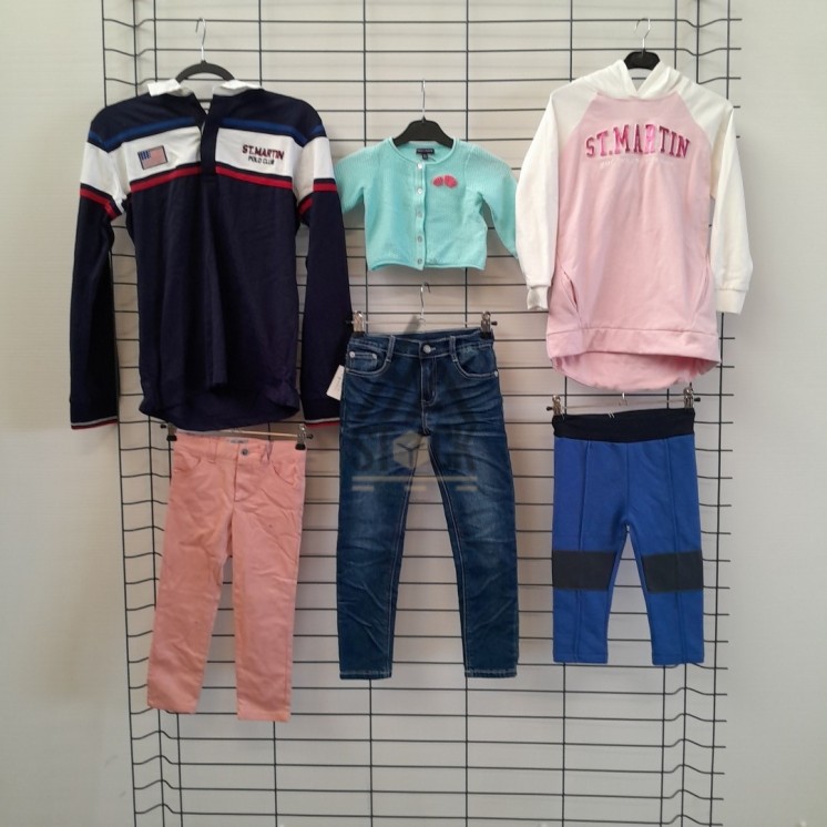 TEXTILE ENFANT de marque - 120 pièces