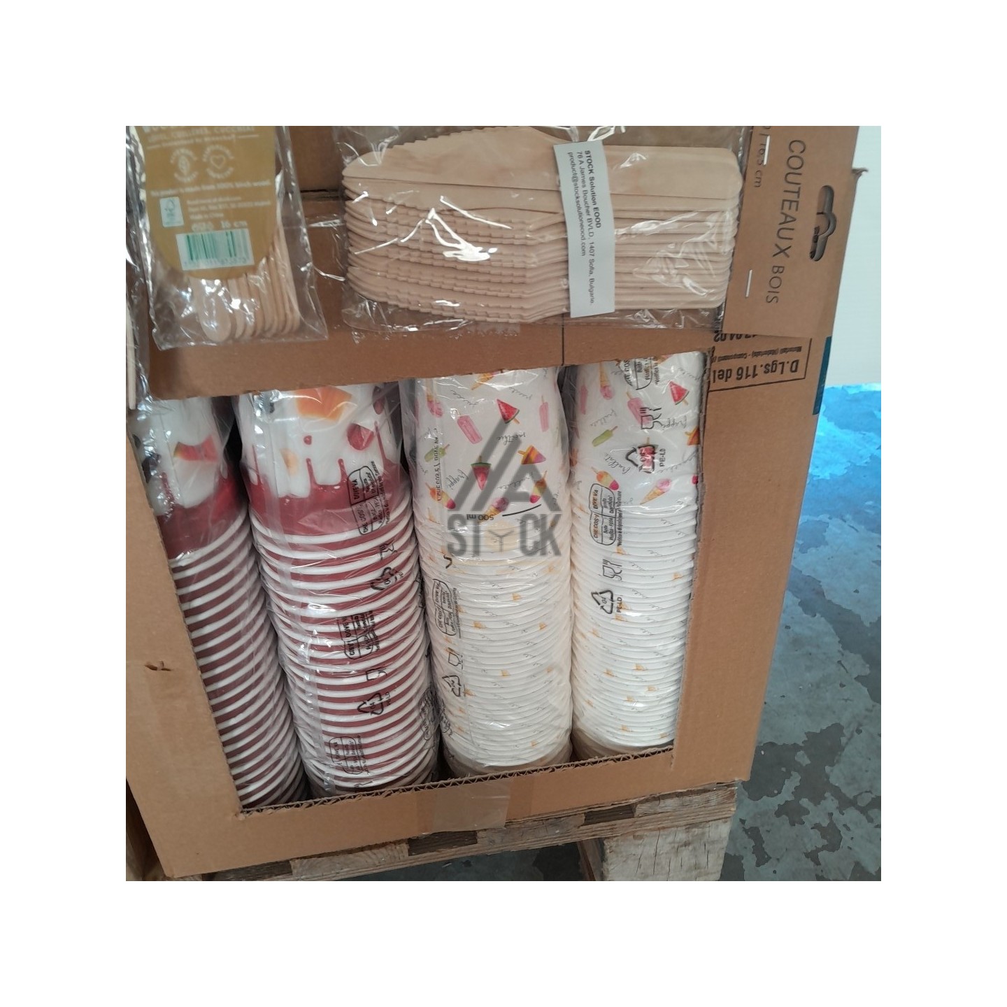 VAISSELLE JETABLE - 300 pièces