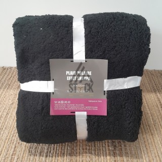 Plaid polaire effet SHERPA - 20 pièces