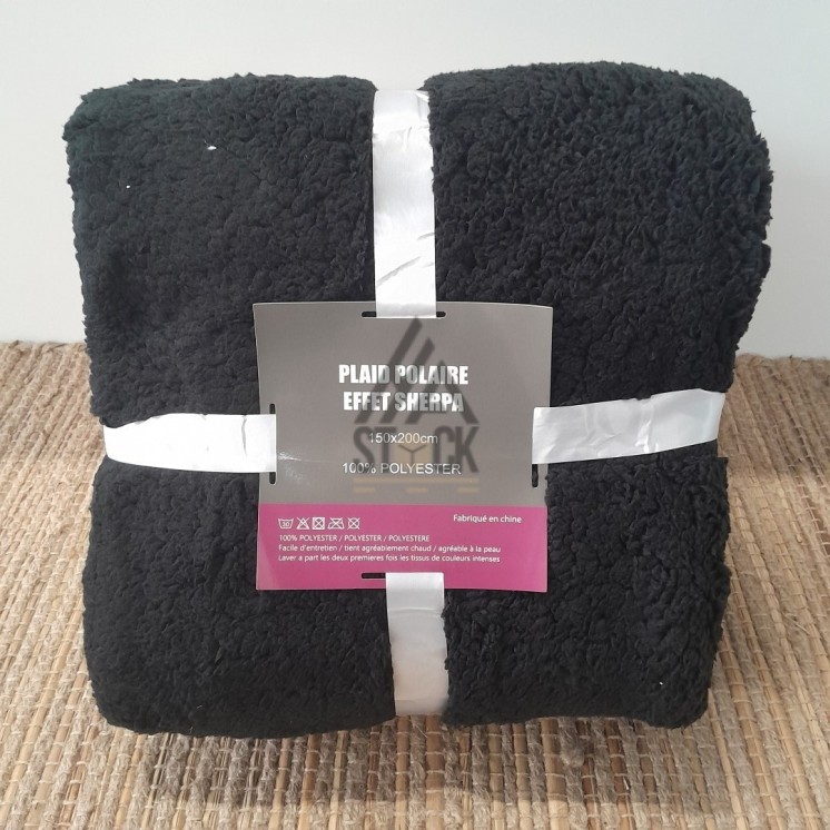 Plaid polaire effet SHERPA - 20 pièces