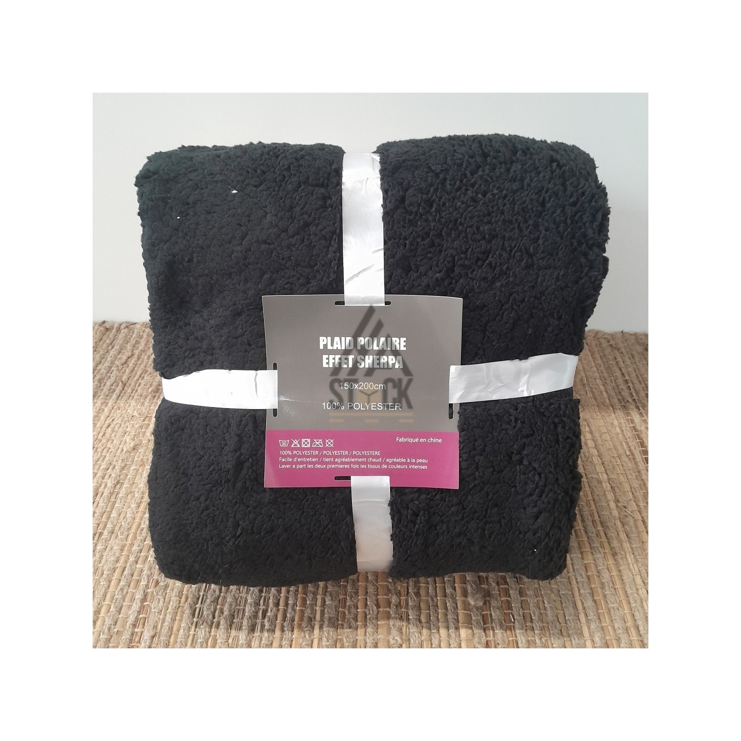 Plaid polaire effet SHERPA - 20 pièces