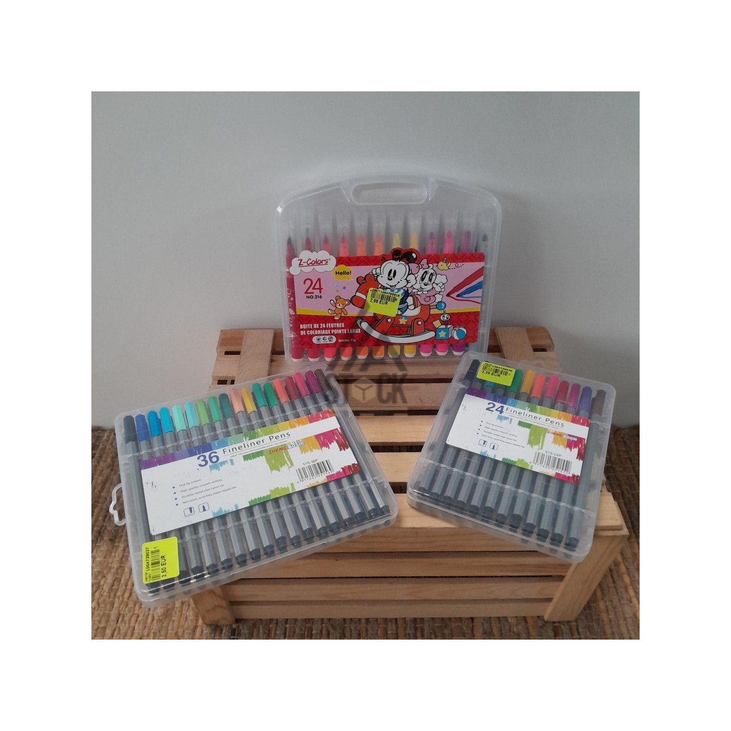 boîte de feutres - 35 pièces