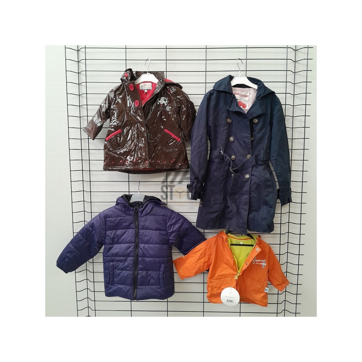 MANTEAUX enfants - 30 pièces