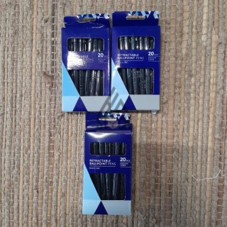 Stylo rétractable - 75 paquets