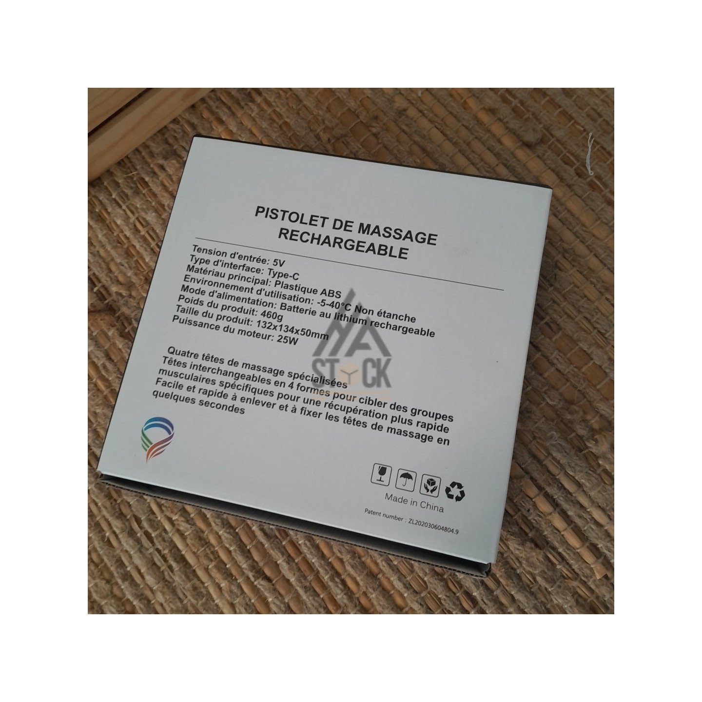 Pistolet de massage - 15 pièces