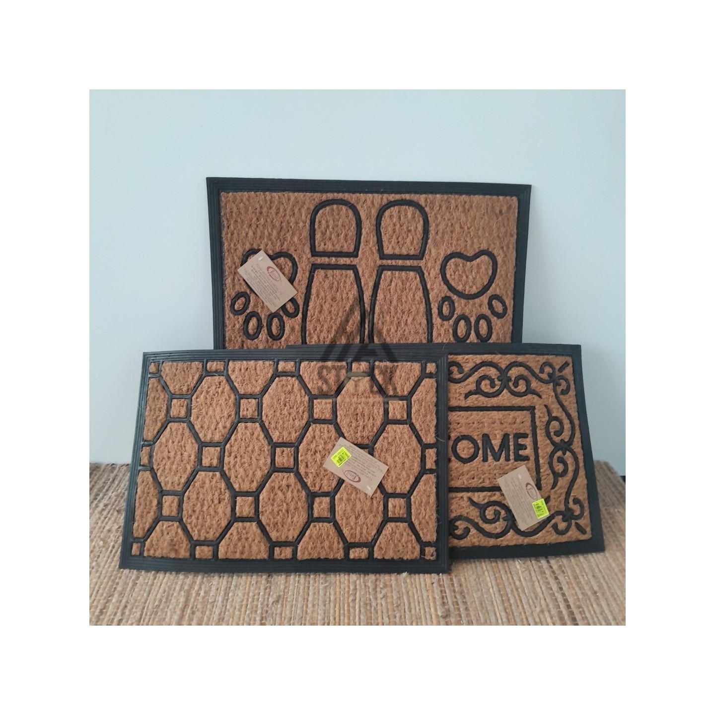 Tapis CAOUTCHOUC - 35 pièces