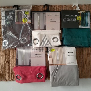 Rideaux - 25 pièces