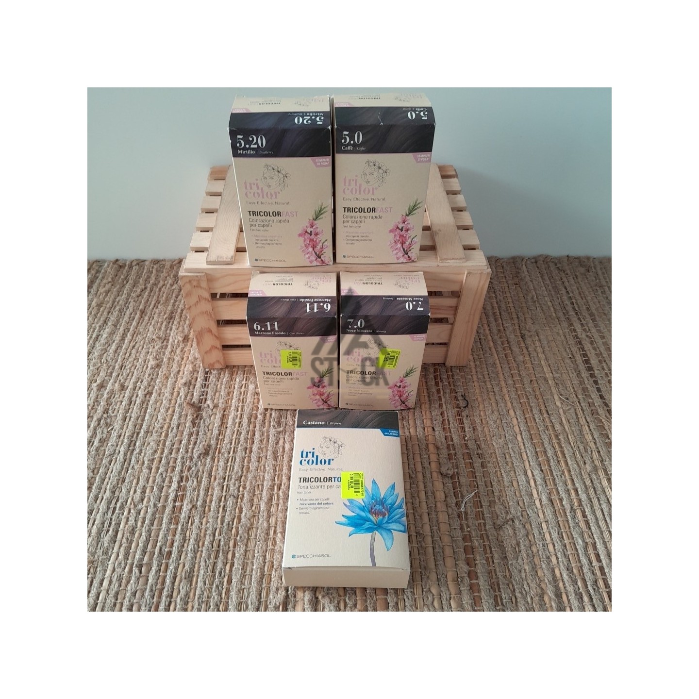 TRICOLOR - 50 pièces