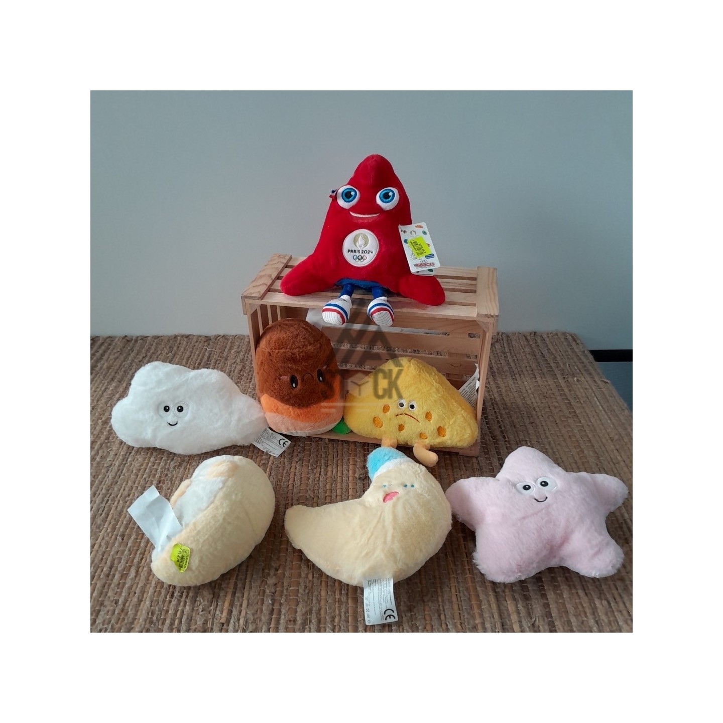 Peluche  - 60 pièces