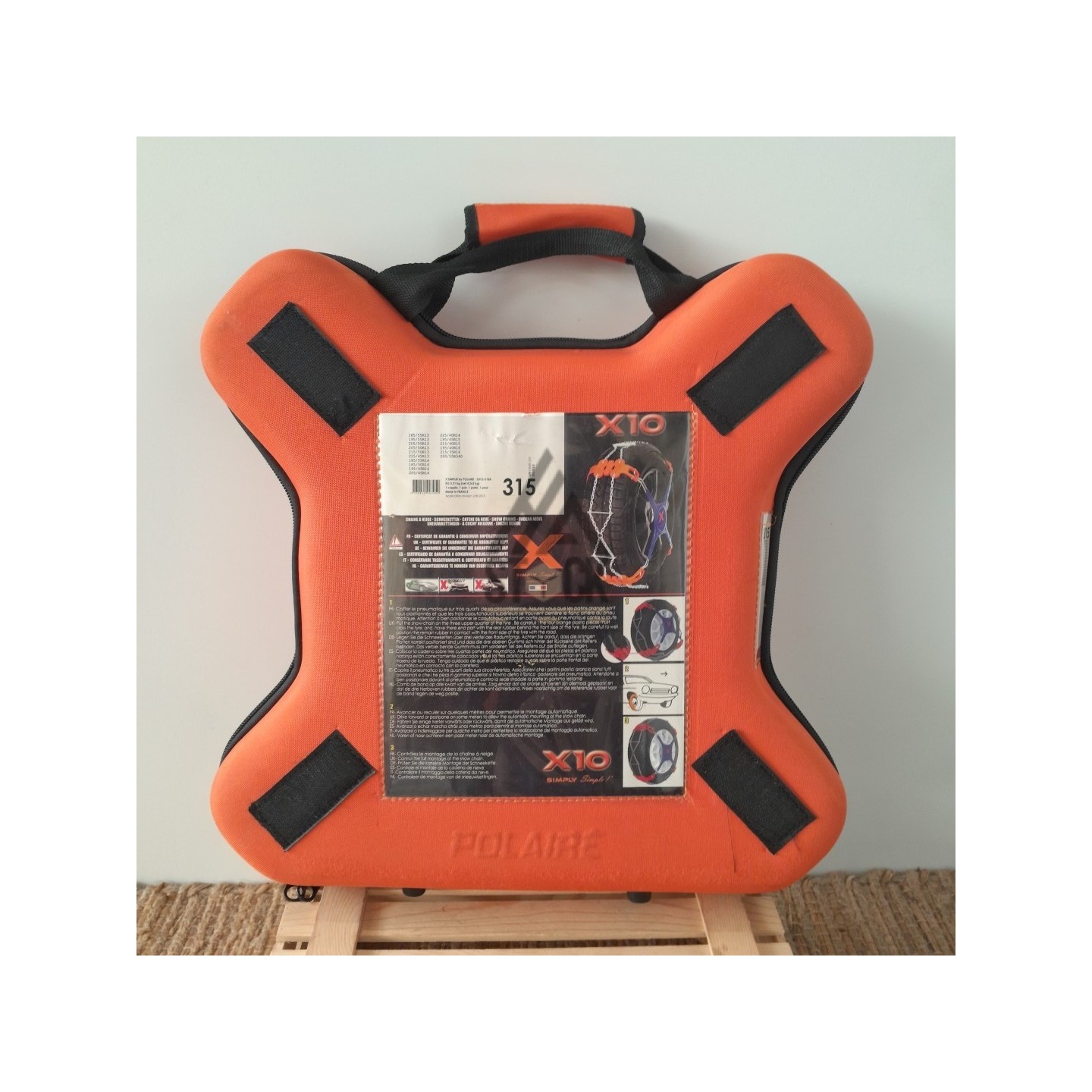 Chaine a neige - X10 - 8 pièces