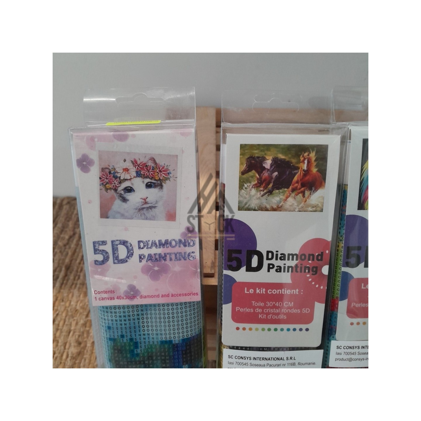 Diamond painting - 40 pièces