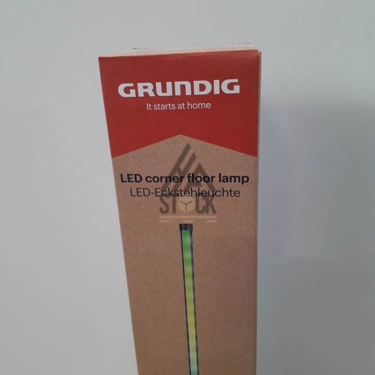 Lampadaire d'angle à LED - GRUNDIG - 4 pièces