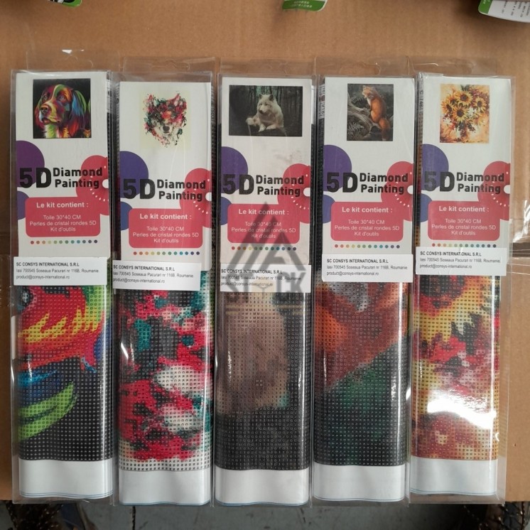 Diamond painting - 65 pièces