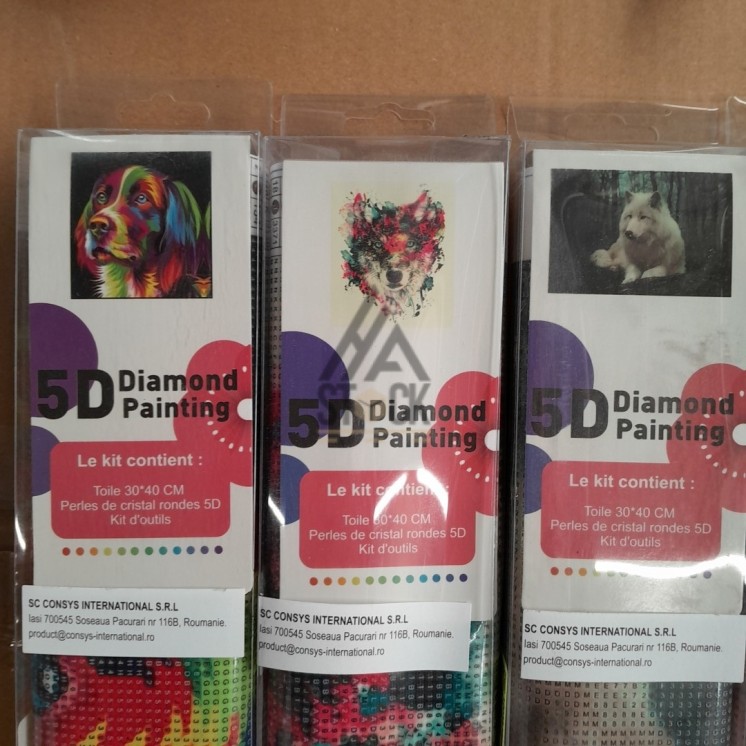 Diamond painting - 65 pièces