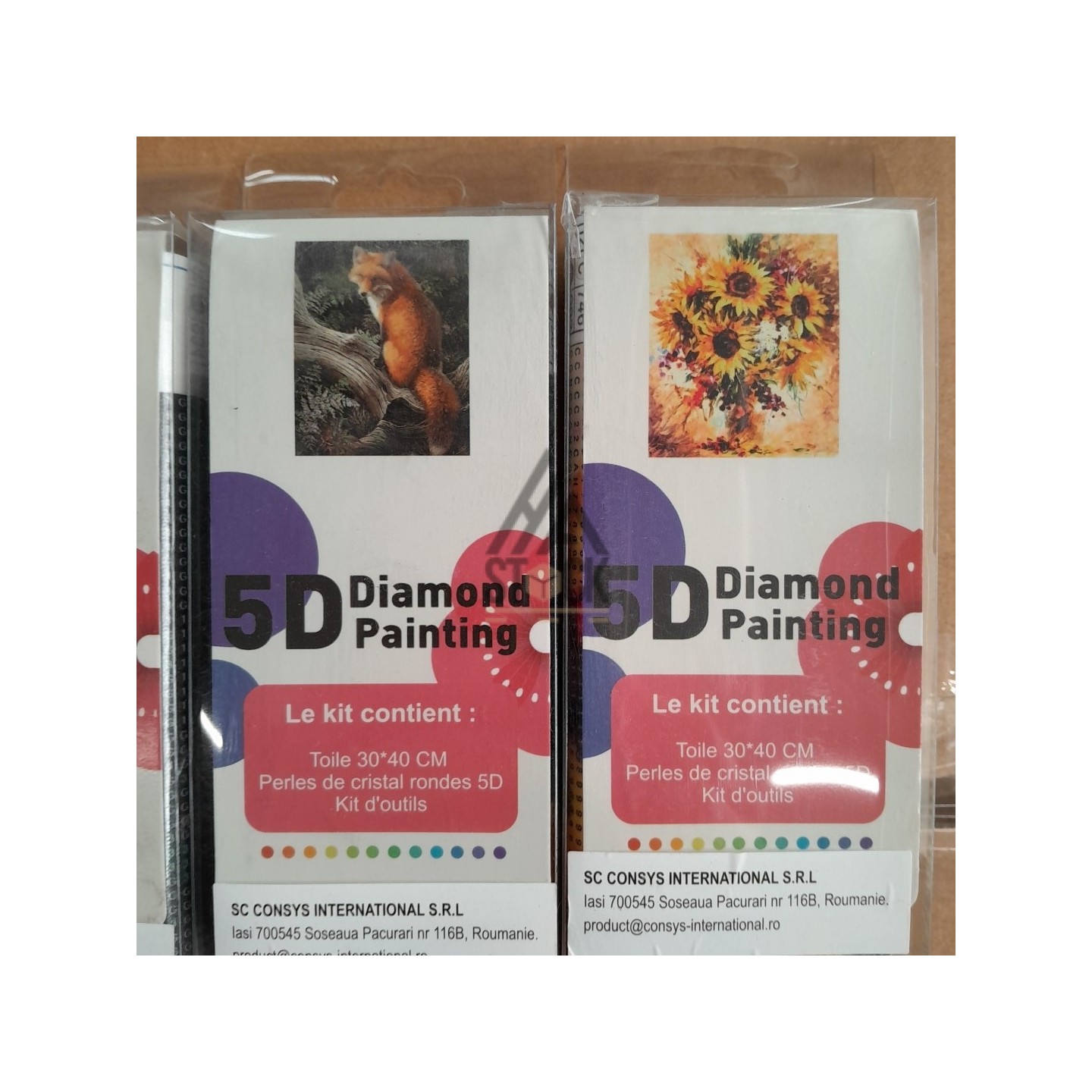 Diamond painting - 65 pièces