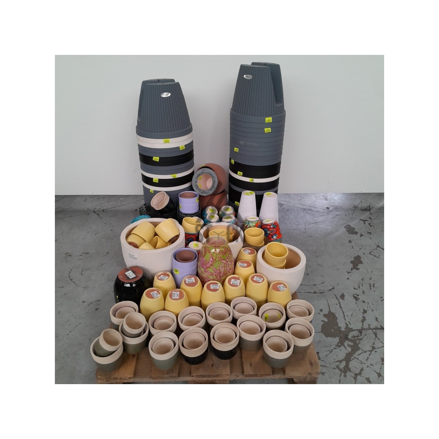 Pot de fleur - 160 pièces