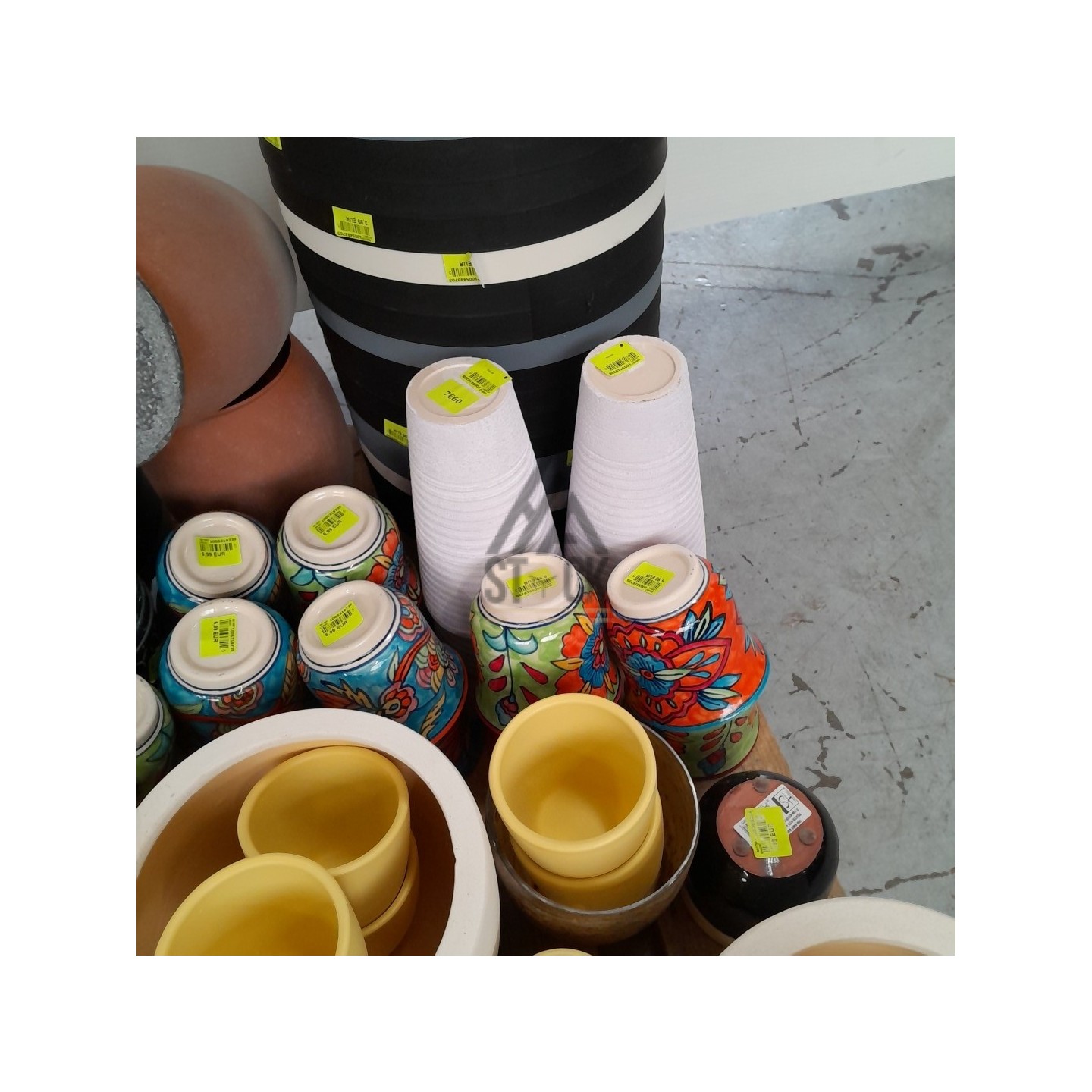 Pot de fleur - 160 pièces