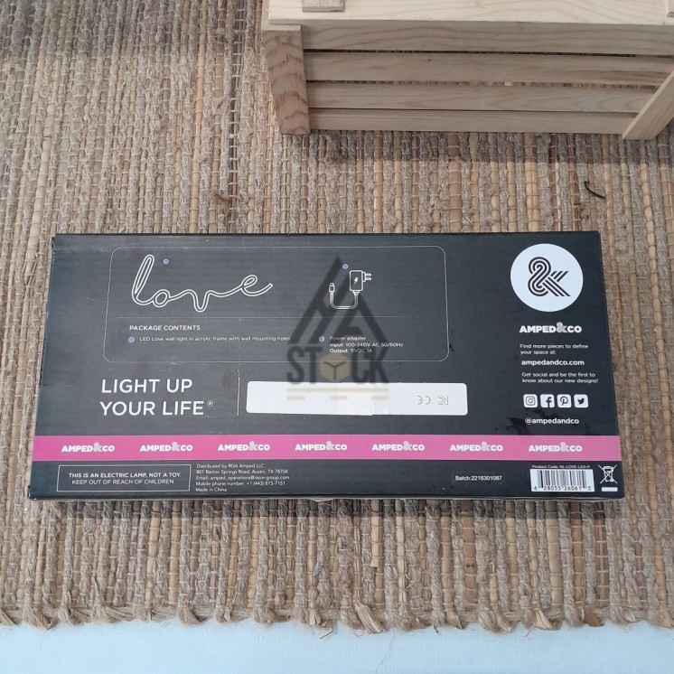 Néon LED - LOVE - 8 pièces