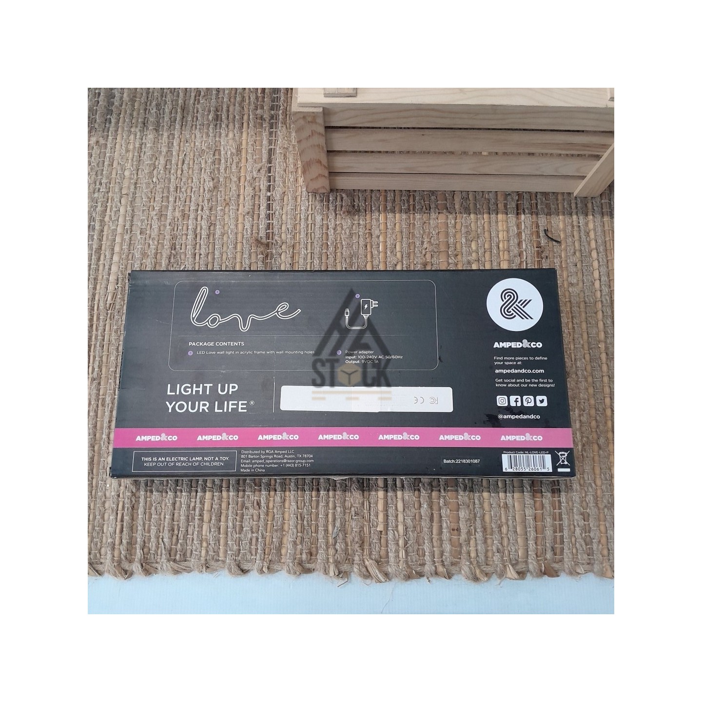 Néon LED - LOVE - 8 pièces