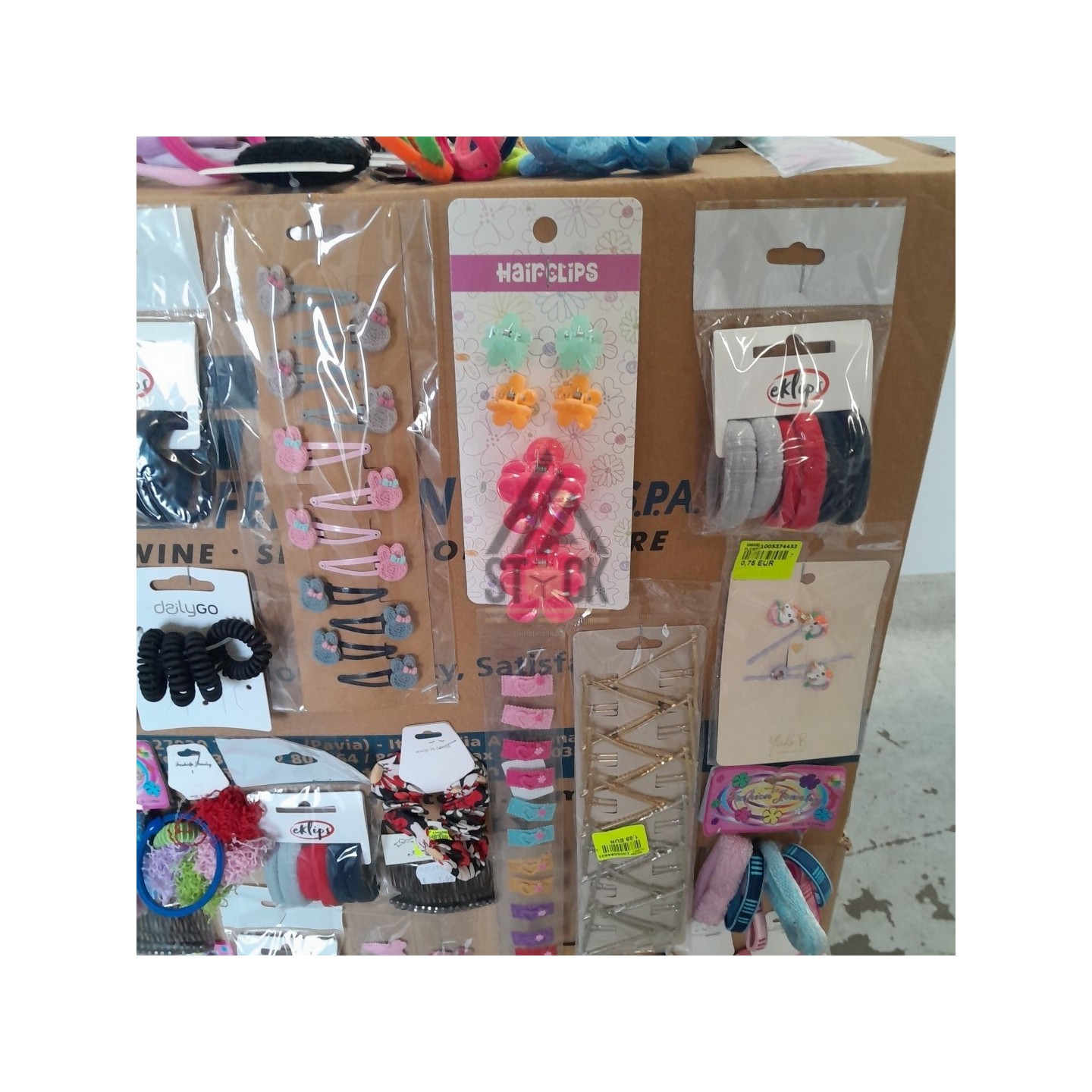 ACCESSOIRES CHEVEUX - 1000 pièces