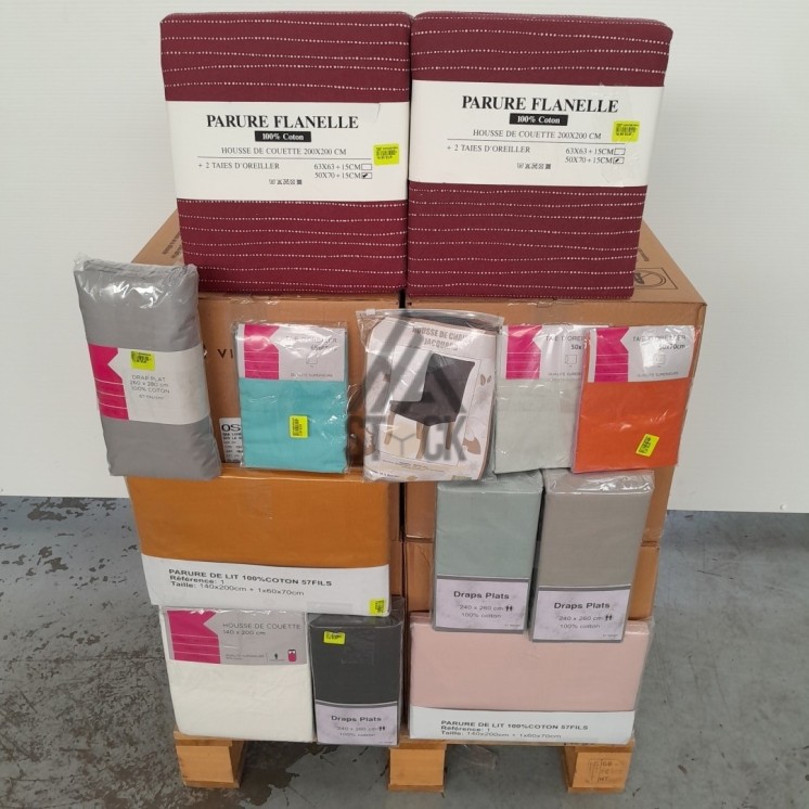 LINGE DE MAISON - 90 pièces