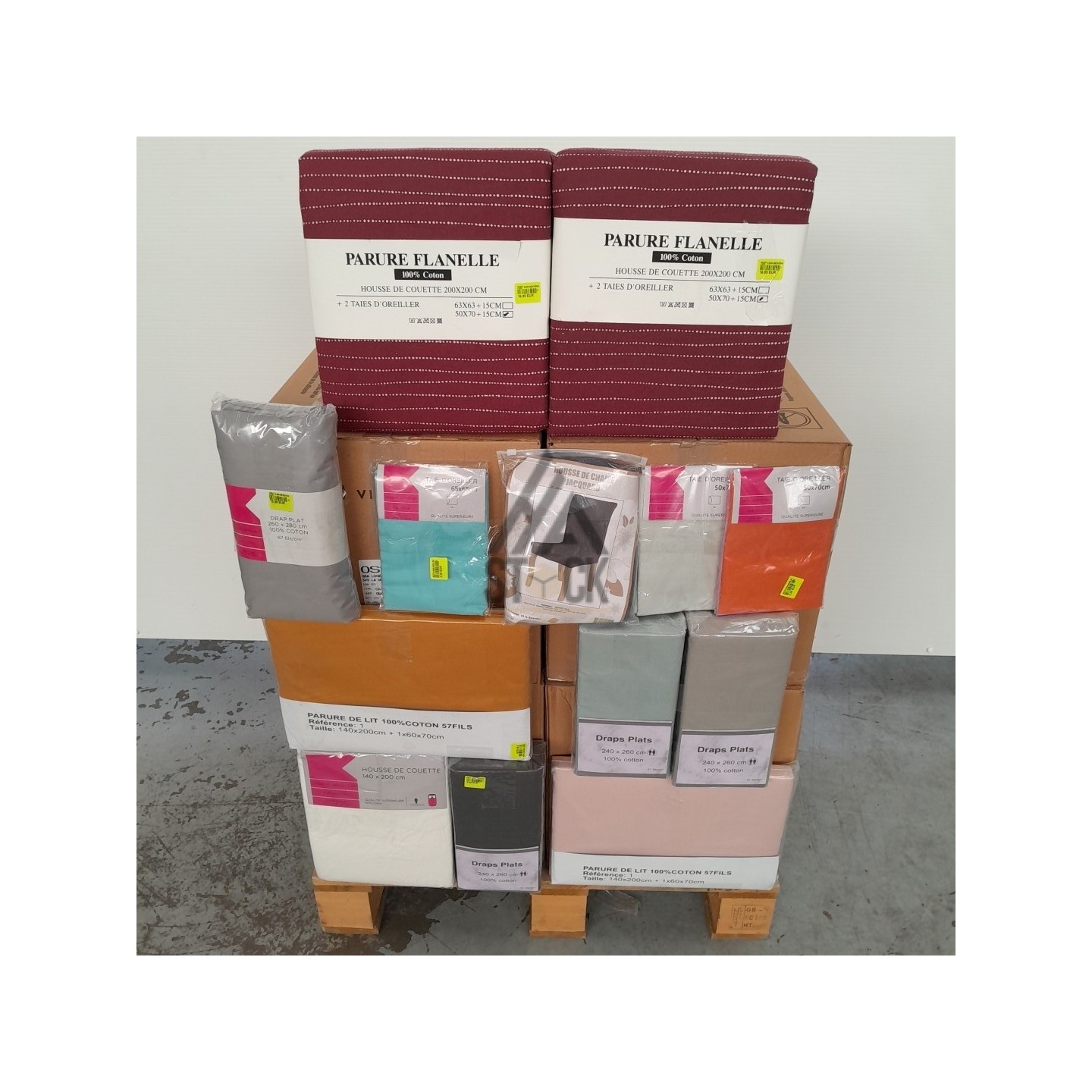 LINGE DE MAISON - 90 pièces