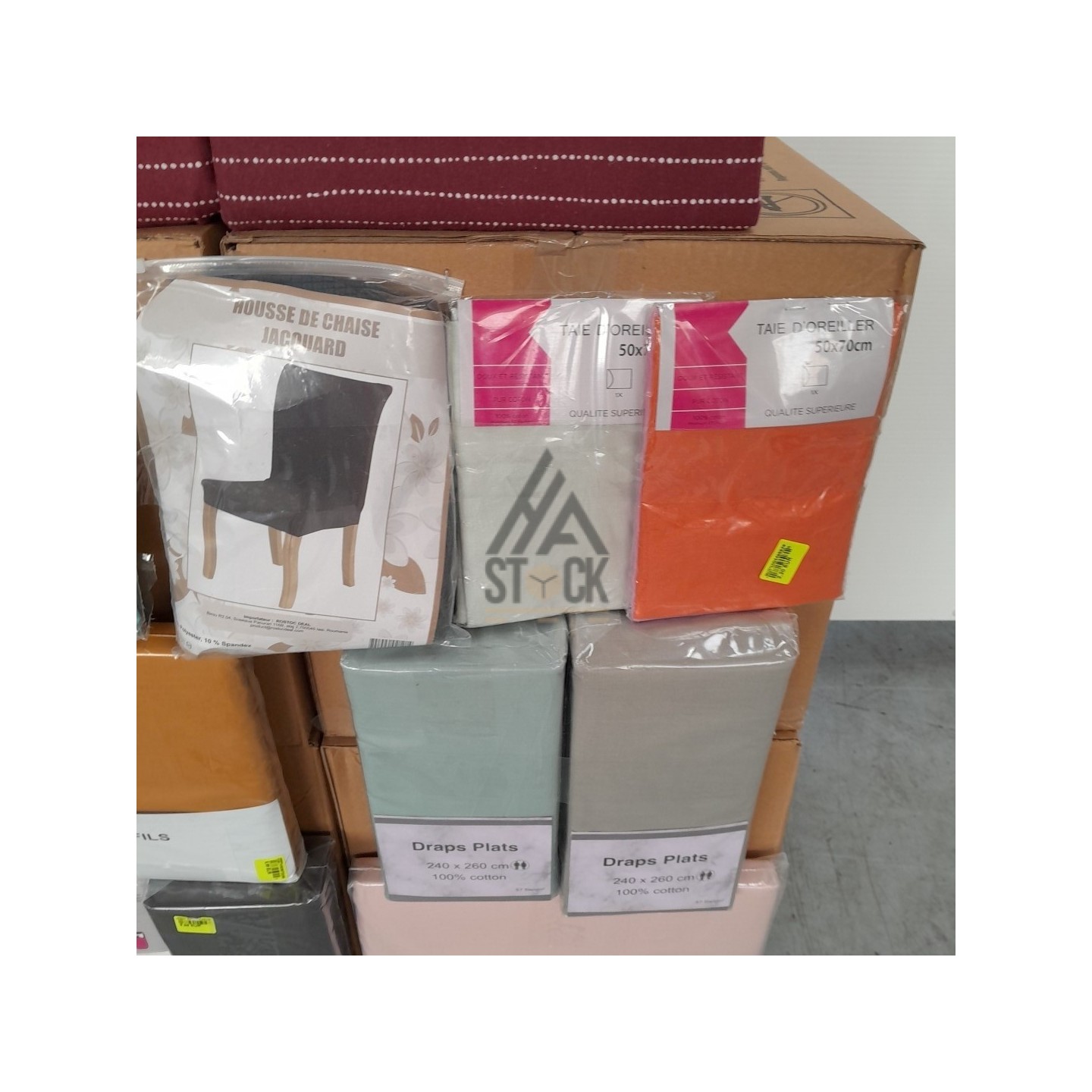 LINGE DE MAISON - 90 pièces