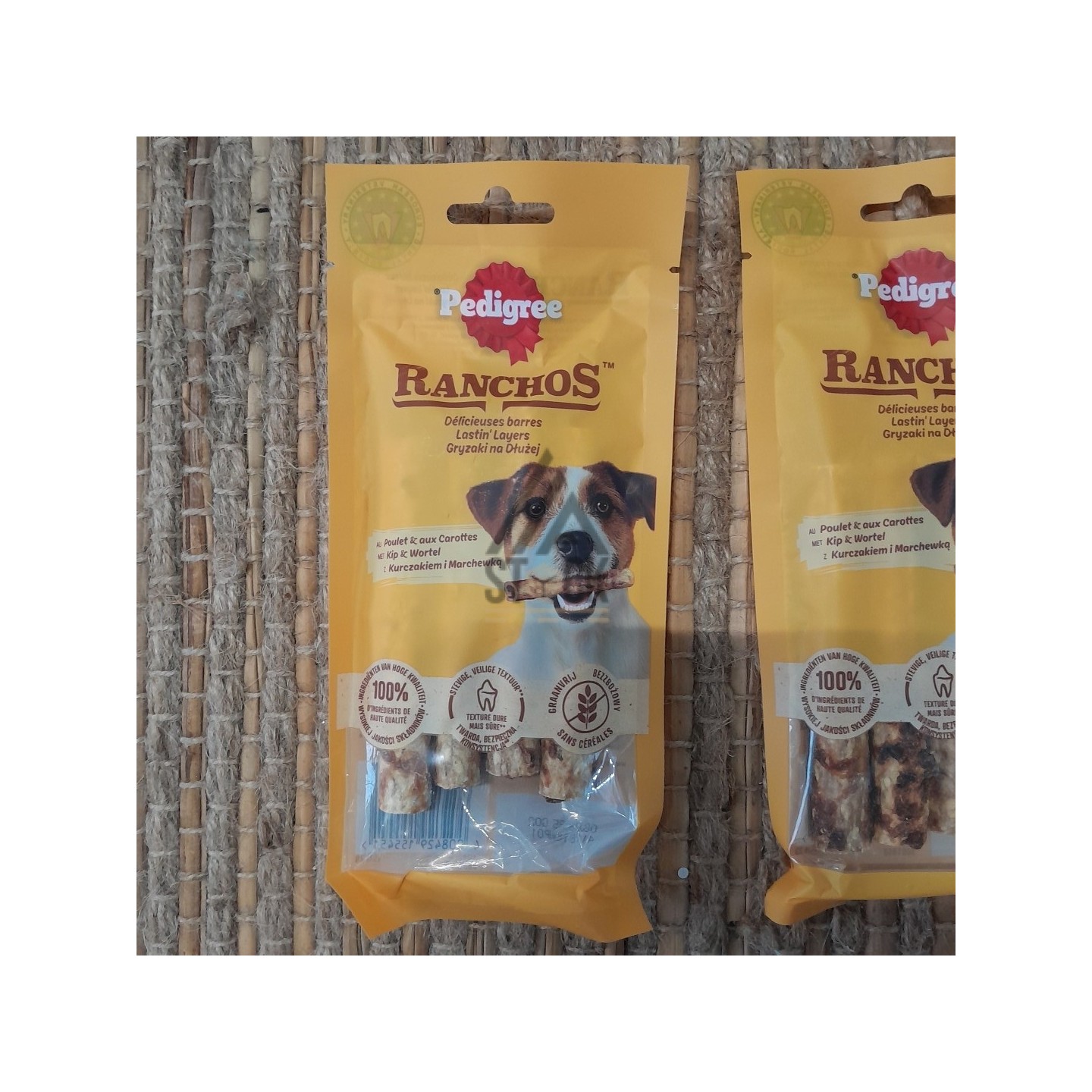 Friandises pour chien - PEDIGREE - 100 paquets