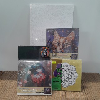 Toile Diamond painting & peinture - 48 pièces