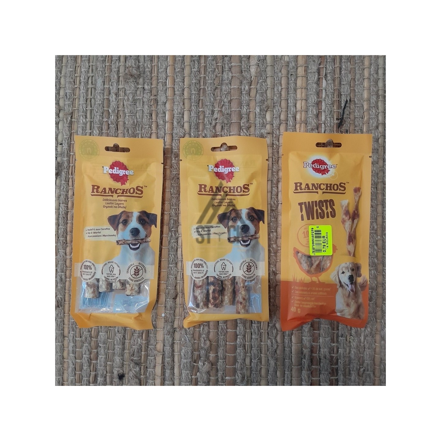 Friandises pour chien - PEDIGREE - 100 paquets