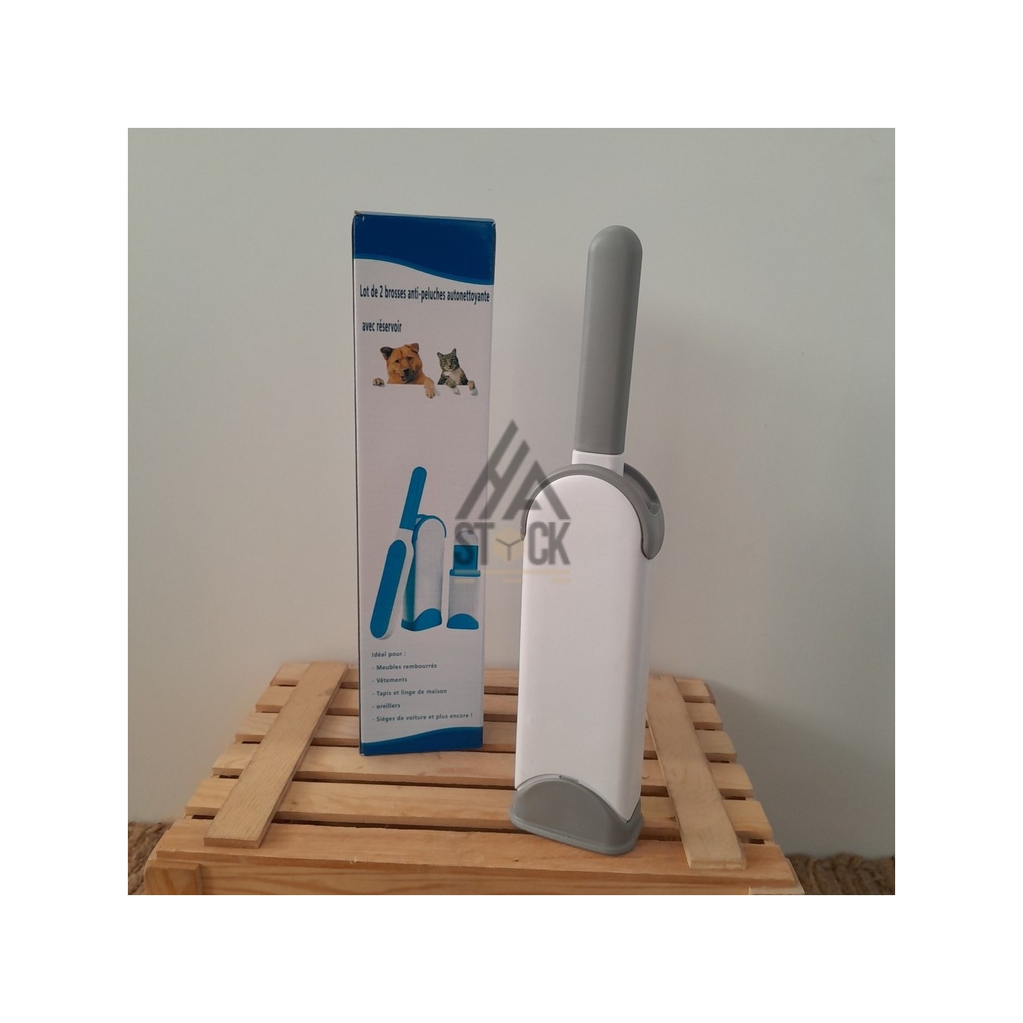 Brosses anti peluches autonettoyante - 25 pièces