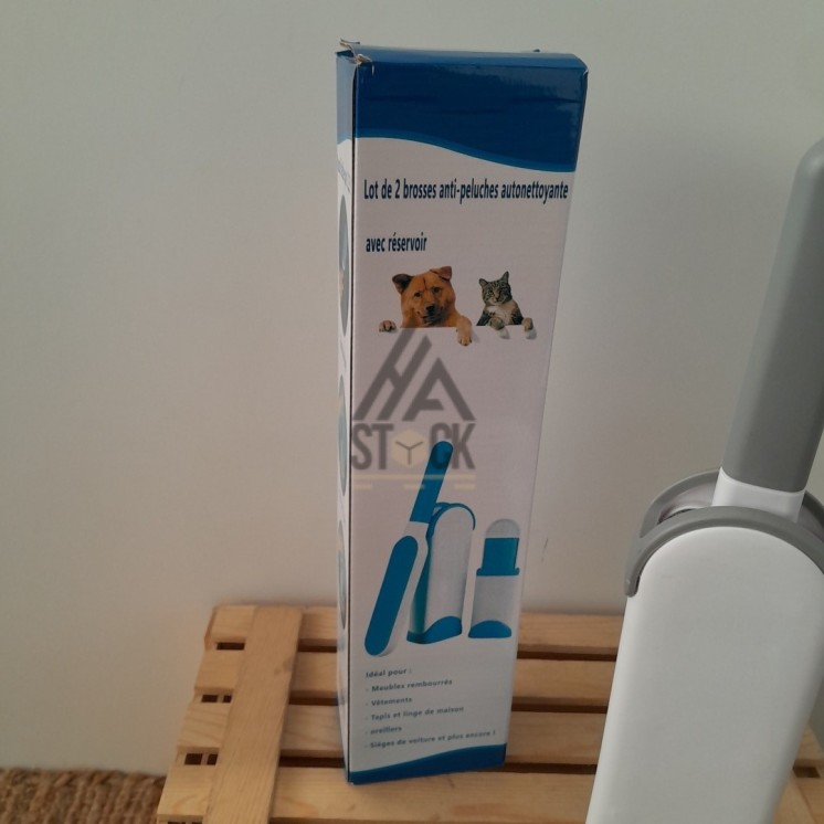Brosses anti peluches autonettoyante - 25 pièces