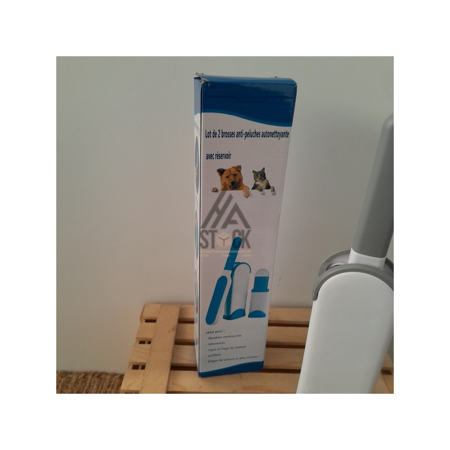 Brosses anti peluches autonettoyante - 25 pièces