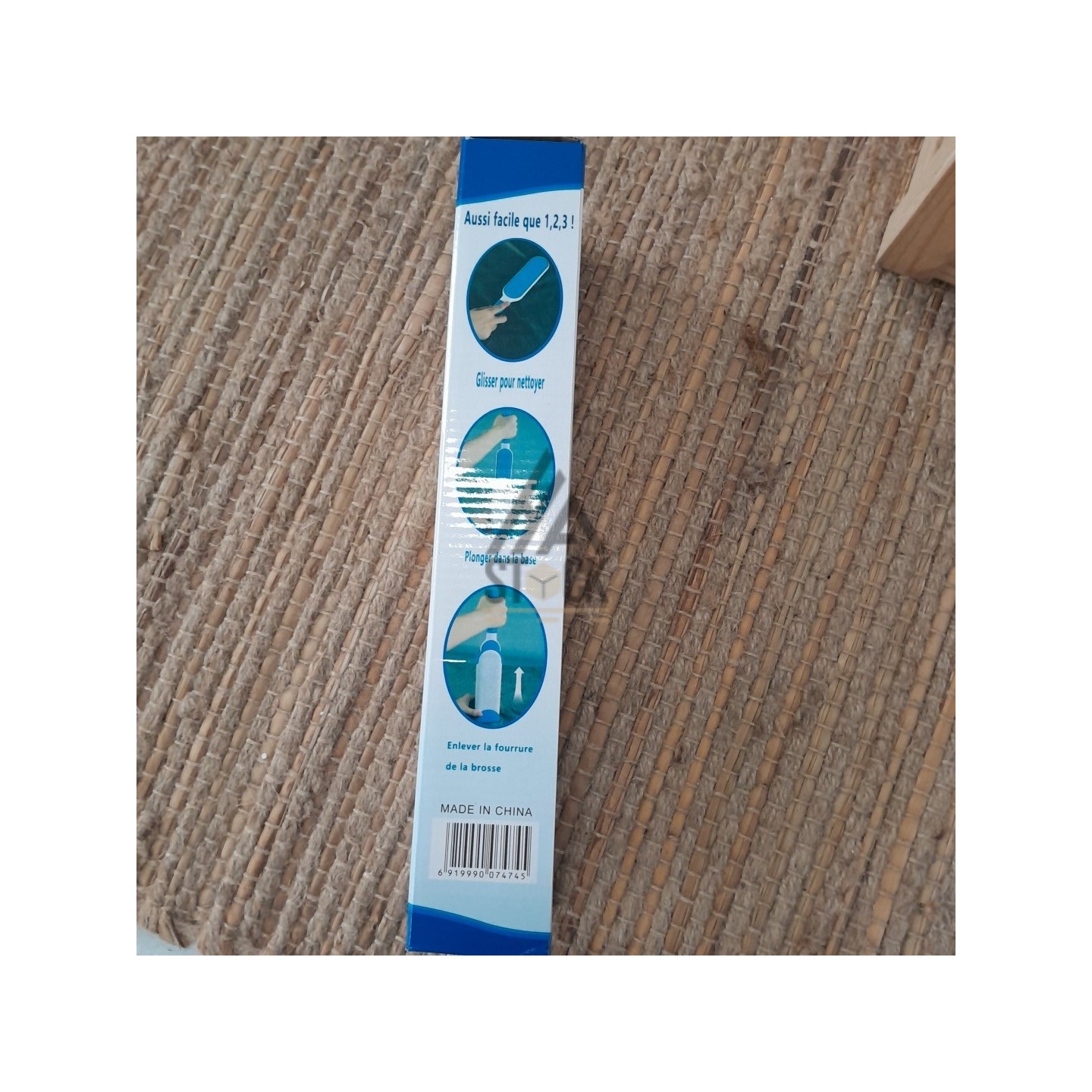 Brosses anti peluches autonettoyante - 25 pièces