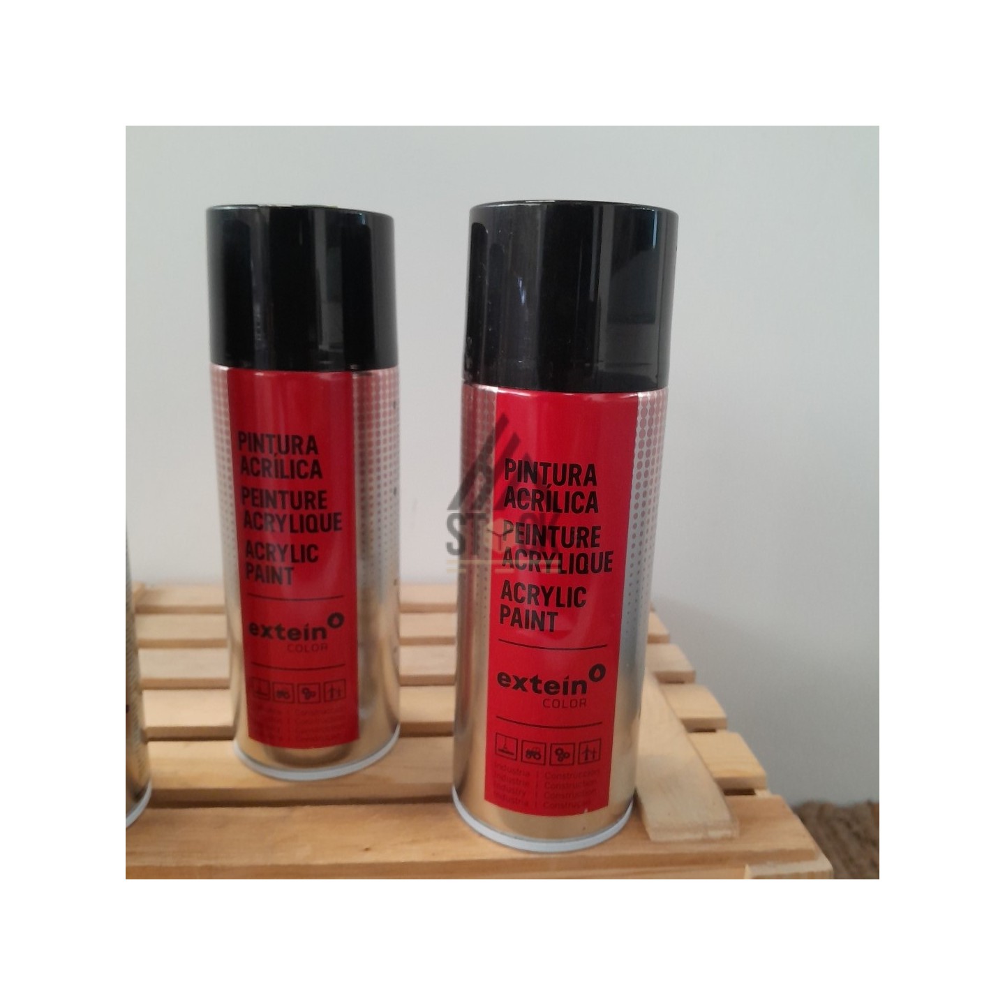 Peinture acrylique en spray - 55 pièces