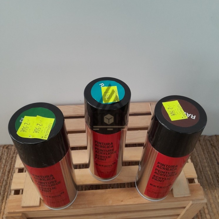 Peinture acrylique en spray - 55 pièces