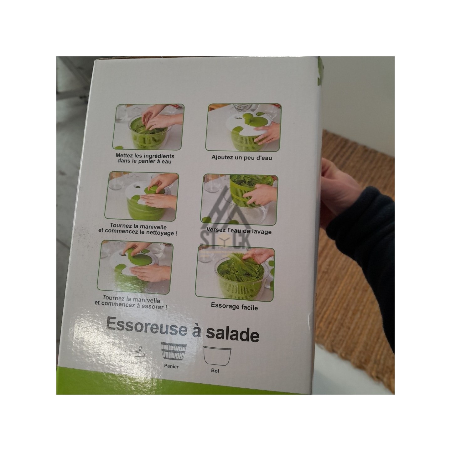 Essoreuse a salade - 9 pièces